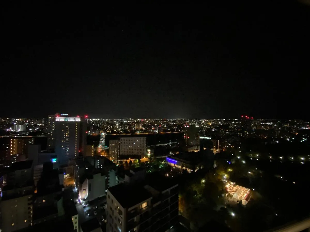 Nakajima Park Stay Ams Tower 31F Panoramic View Of Nakajima Park Sapporo Japan