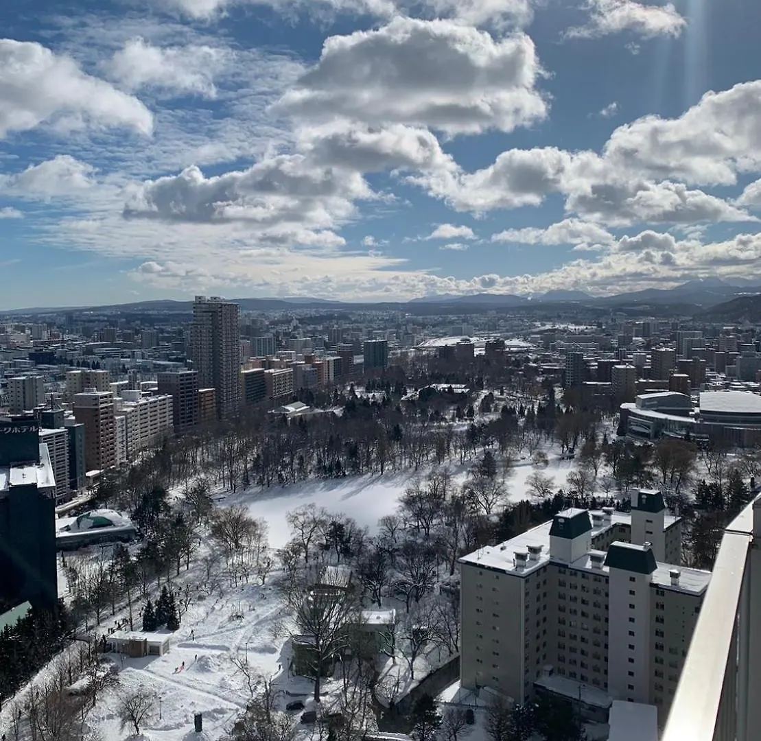 Nakajima Park Stay Ams Tower 31F Panoramic View Of Nakajima Park Sapporo Apartment