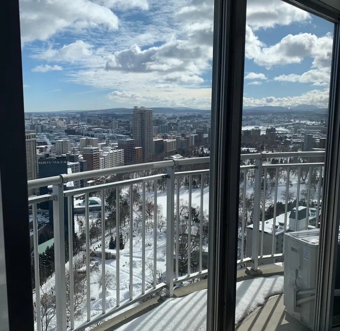 Nakajima Park Stay Ams Tower 31F Panoramic View Of Nakajima Park Sapporo